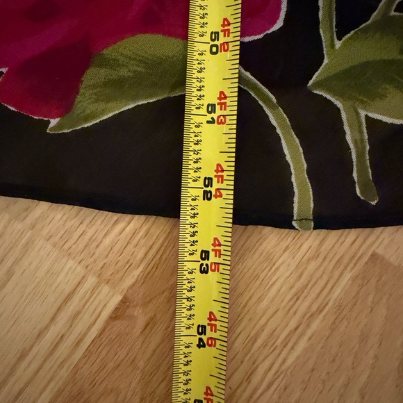 VTG Y2K Eva Blue Beaded Dress W/ Scarf Sz 10 Spaghetti Strap Flowy Formal Fairy - Picture 4 of 9